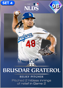 Brusdar Graterol, 98 2023 Postseason - MLB the Show 23