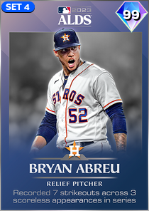 Bryan Abreu, 99 2023 Postseason - MLB the Show 23