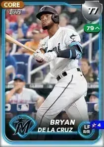 Bryan De La Cruz, 77 Live - MLB the Show 24