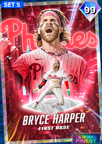 Bryce Harper, 99 2023 Finest - MLB the Show 23