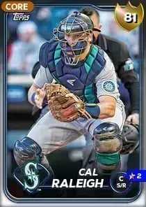 Cal Raleigh, 81 Live - MLB the Show 24