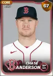 Chase Anderson, 67 Live - MLB the Show 24