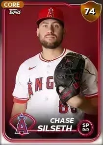 Chase Silseth, 74 Live - MLB the Show 24