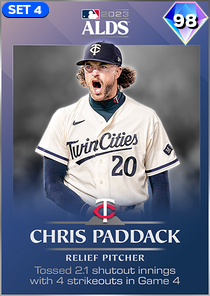 Chris Paddack, 98 2023 Postseason - MLB the Show 23