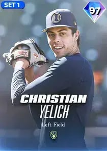 Christian Yelich, 97 Charisma - MLB the Show 23