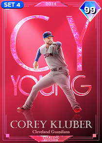 Corey Kluber, 99 Awards - MLB the Show 23
