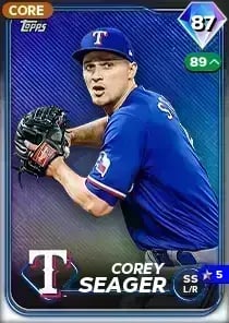 Corey Seager, 87 Live - MLB the Show 24