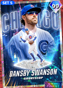 Dansby Swanson, 99 2023 Finest - MLB the Show 23