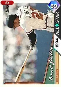 David Justice, 89 All-Star - MLB the Show 24
