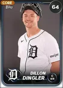 Dillon Dingler, 64 Live - MLB the Show 24