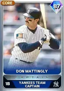 Don Mattingly, 87 Captain - MLB the Show 24