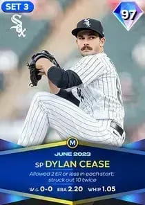 Dylan Cease, 97 Monthly Awards - MLB the Show 23