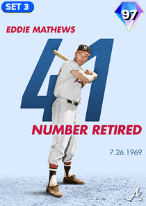 Eddie Mathews, 97 Milestone - MLB the Show 23