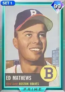 Eddie Mathews, 99 Prime - MLB the Show 23