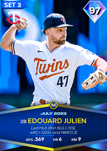 Edouard Julien, 97 Monthly Awards - MLB the Show 23