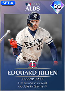 Edouard Julien, 99 2023 Postseason - MLB the Show 23