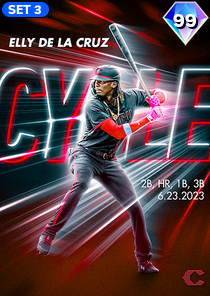 Elly De La Cruz, 99 Milestone - MLB the Show 23