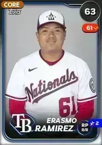 Erasmo Ramirez, 63 Live - MLB the Show 24
