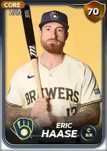 Eric Haase, 70 Live - MLB the Show 24