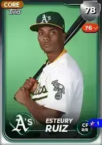 Esteury Ruiz, 78 Live - MLB the Show 24