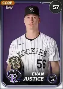 Evan Justice, 57 Live - MLB the Show 24