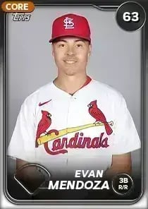 Evan Mendoza, 63 Live - MLB the Show 24