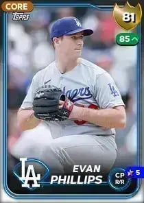 Evan Phillips, 81 Live - MLB the Show 24