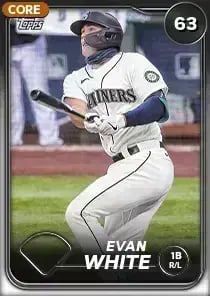 Evan White, 63 Live - MLB the Show 24