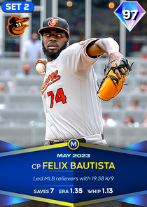 Felix Bautista, 97 Monthly Awards - MLB the Show 23