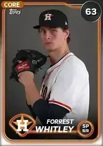 Forrest Whitley, 57 Live - MLB the Show 24