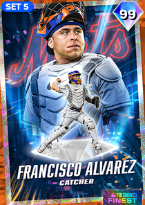 Francisco Alvarez, 99 2023 Finest - MLB the Show 23