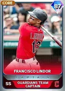 Francisco Lindor, 87 Captain - MLB the Show 24