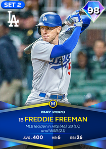 Freddie Freeman, 98 Monthly Awards - MLB the Show 23