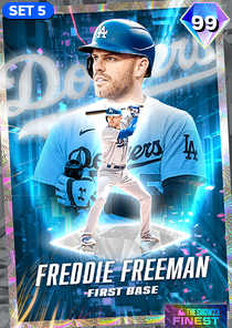 Freddie Freeman, 99 2023 Finest - MLB the Show 23