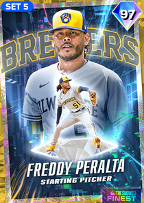 Freddy Peralta, 97 2023 Finest - MLB the Show 23
