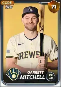 Garrett Mitchell, 71 Live - MLB the Show 24