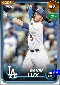 Gavin Lux, 67 Live - MLB the Show 24