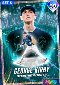 George Kirby, 99 2023 Finest - MLB the Show 23
