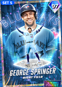 George Springer, 97 2023 Finest - MLB the Show 23