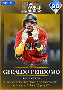 Geraldo Perdomo, 98 2023 Postseason - MLB the Show 23