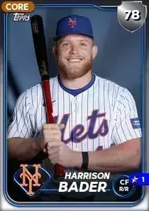 Harrison Bader, 78 Live - MLB the Show 24