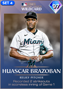 Huascar Brazoban, 97 2023 Postseason - MLB the Show 23