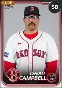 Isaiah Campbell, 58 Live - MLB the Show 24