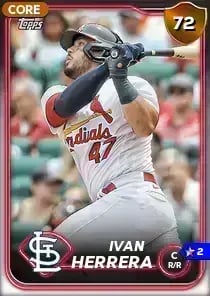 Ivan Herrera, 72 Live - MLB the Show 24