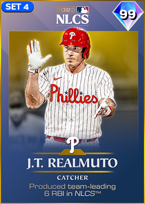 J.T. Realmuto, 99 2023 Postseason - MLB the Show 23