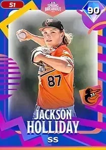 Jackson Holliday, 90 Spring Breakout - MLB the Show 24