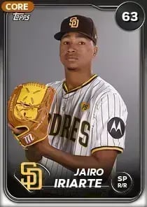 Jairo Iriarte, 63 Live - MLB the Show 24