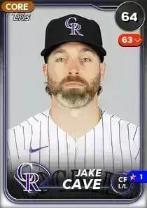 Jake Cave, 64 Live - MLB the Show 24