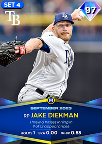 Jake Diekman, 97 Monthly Awards - MLB the Show 23
