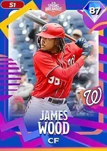 James Wood, 87 Spring Breakout - MLB the Show 24